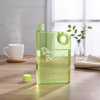 Notebook Design Water Bottle