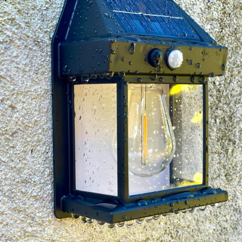 Solar Wall Light With Motion Sensor