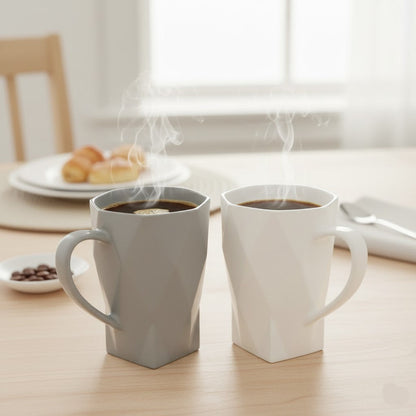 2PCs High Quality Unberakable Mug