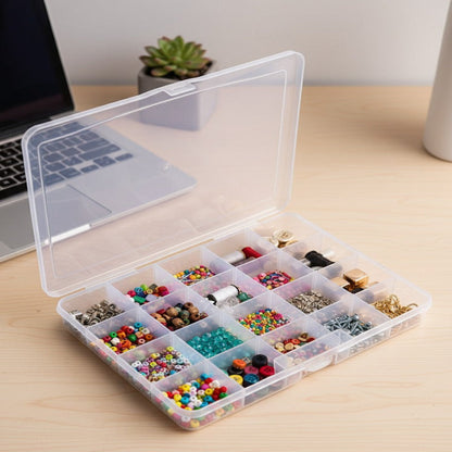 20 Grid Multi-Purpose Clear Transparent Organizer