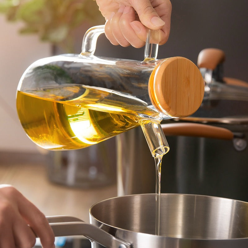 900ML Glass Oil Dispenser Bottle