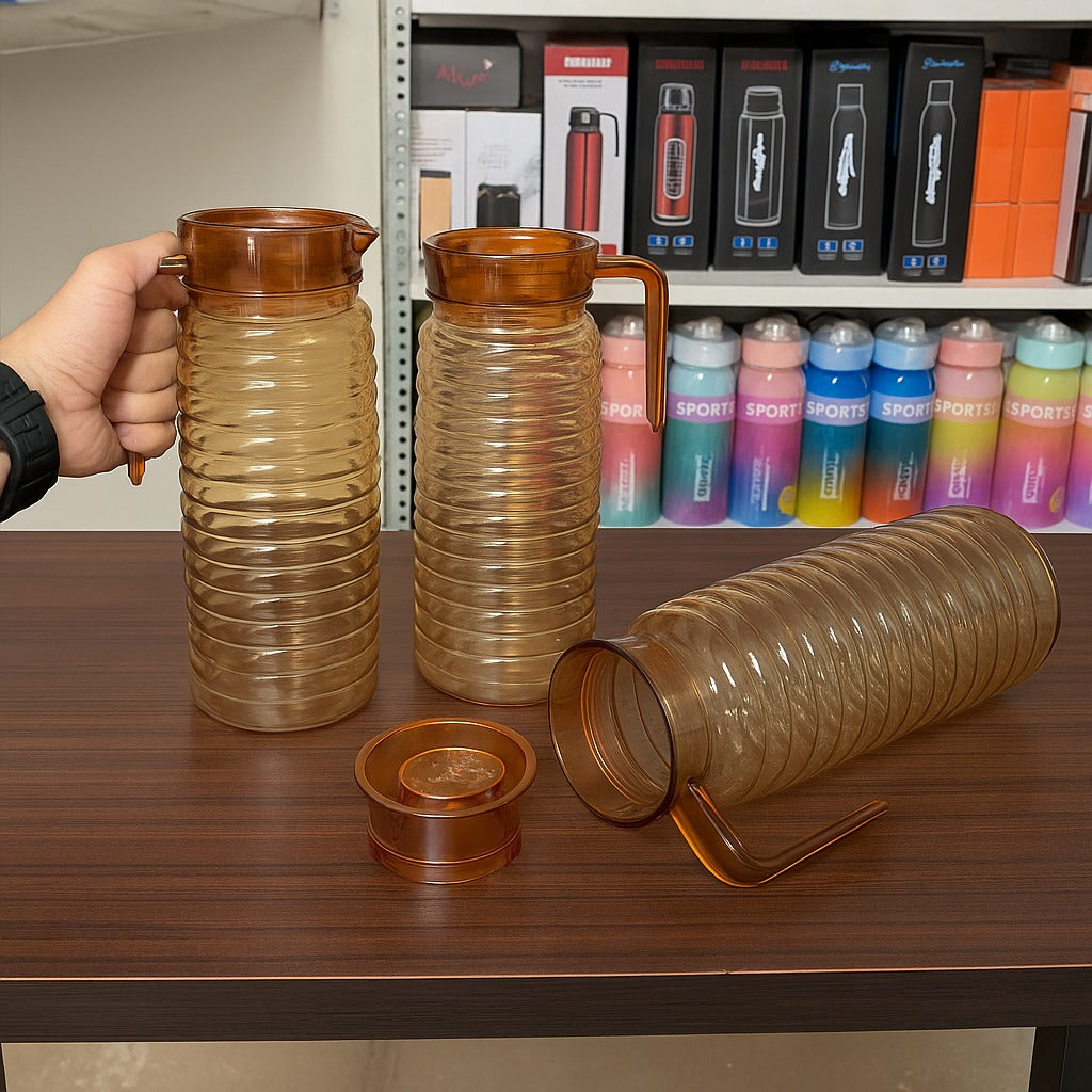 Plastic Spiral Party Jug With LId