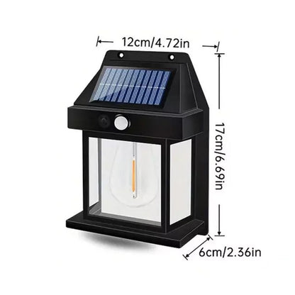 Solar Wall Light With Motion Sensor