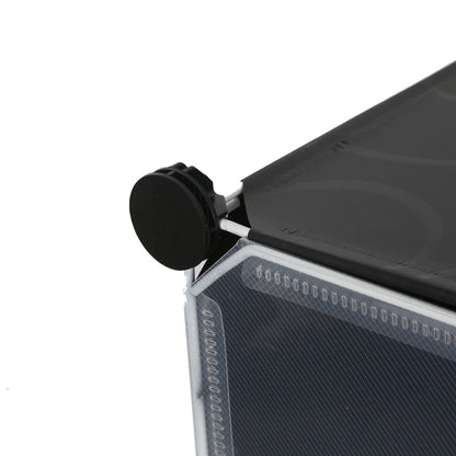 12 Cube Dustproof Storage Shelf