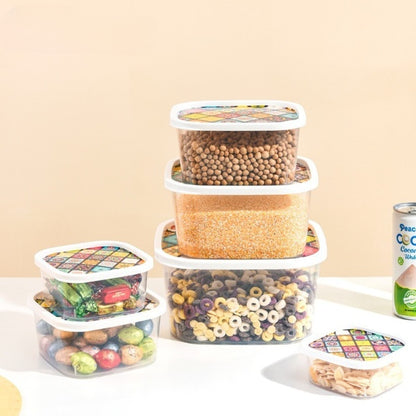 Pack Of 6 - Sealed Storage Container