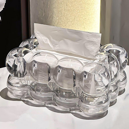 Transparent Creative Bubble Tissue Box