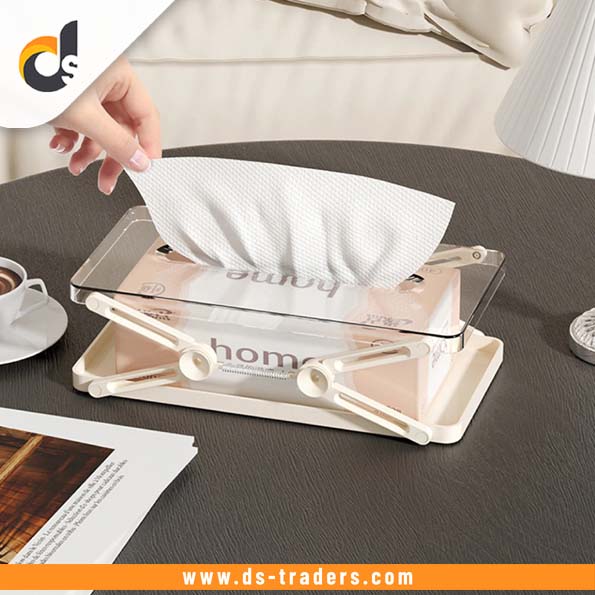 Foldable Desktop Tissue Box