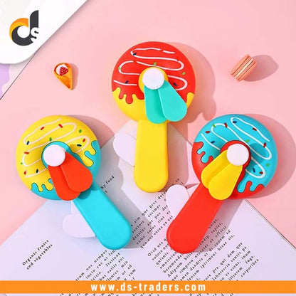 Donut Shape Mini Hand Fan