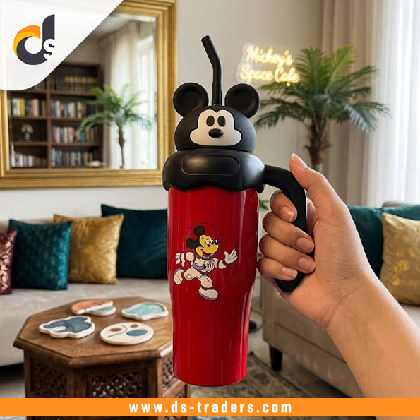 Cute Cartoon Printed Stainless Steel Tumbler