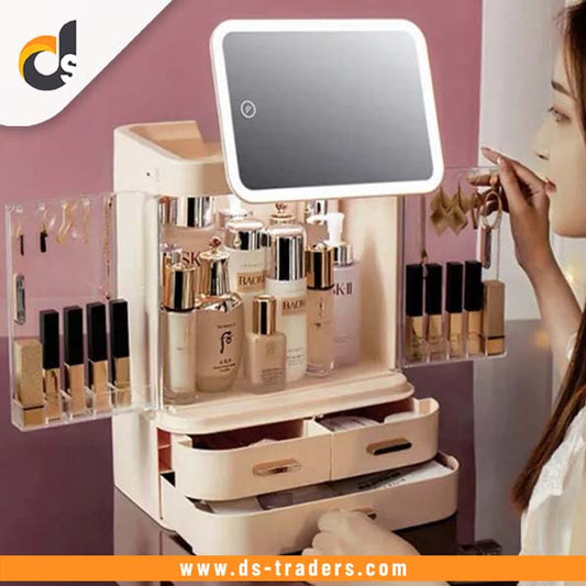 Large Capacity Makeup & Cosmetic Organizer (Without LED)