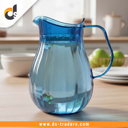 Acrylic Wavy Design Water Jug