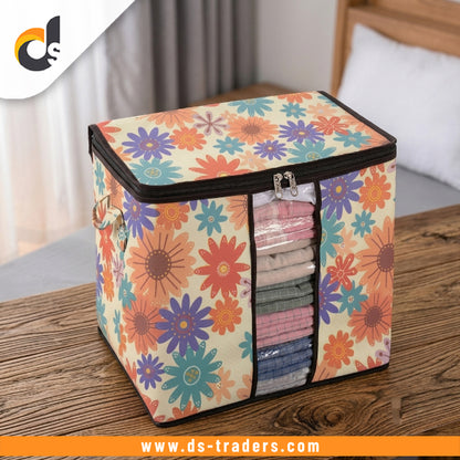 Floral Foldable Storage Organizer