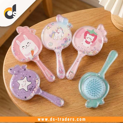 Cute Apple Sequin Air Cushion Comb