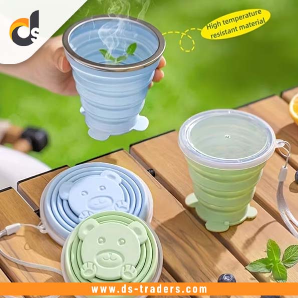 Portable Silicon Folding Glass