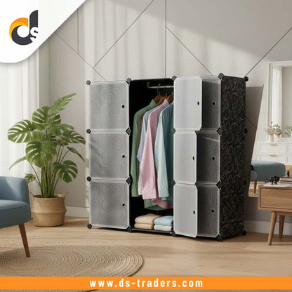 9 Cubes Wardrobe Cabinet Storage Organizer