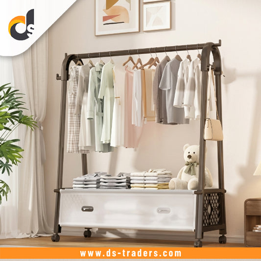 Portable Wardrobe Drying Clothe Rack