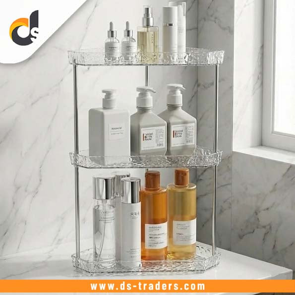 Multipurpose Triangle Acrylic Storage Rack