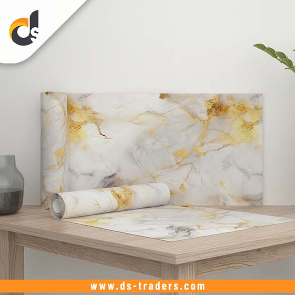 Self Adhesive Foamic Marble Sheet (118x24 Inch)