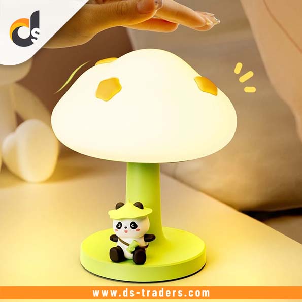 Rechargeable Cartoon Mushroom Lamp