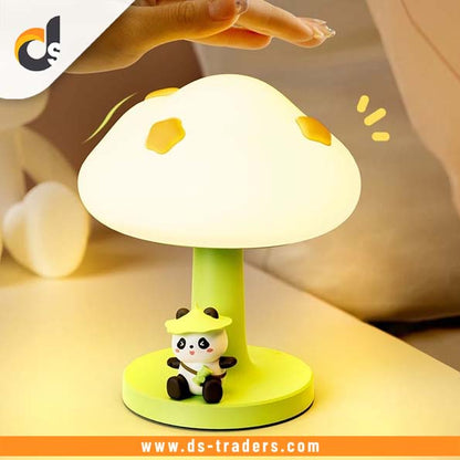 Rechargeable Cartoon Mushroom Lamp