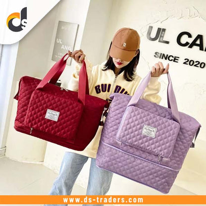 Adjustable Travel Duffle Bag for Women
