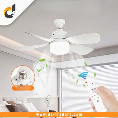 Remote Control Socket Ceiling Fan