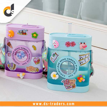 Creative Retro Camera Water Bottle