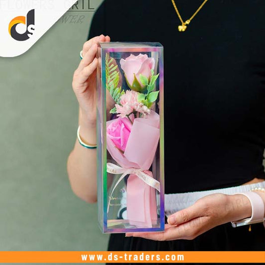 Creative Fabric Knitted Flower Bouquet