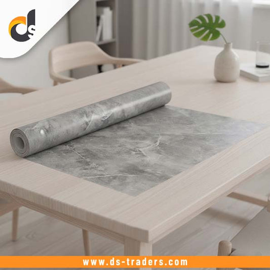 Self Adhesive Foamic Marble Sheet (118x24 Inch)