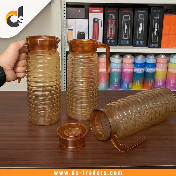 Plastic Spiral Party Jug With LId