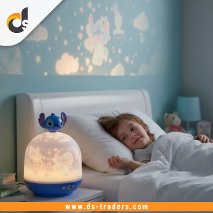 Rechargeable Cartoon Projector Night Light