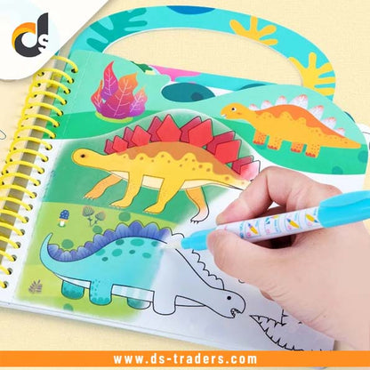 Reusable Water Magic Colouring Books