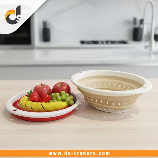Silicon Foldable Fruits & Vegetables Basket