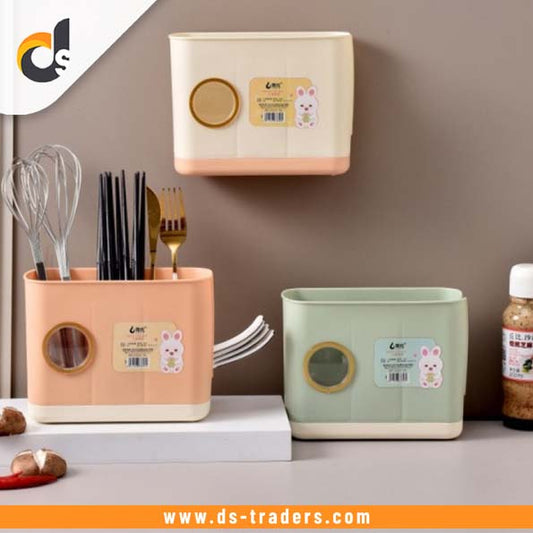 Self-Adhesive Wall Mounted Multi Storage Container