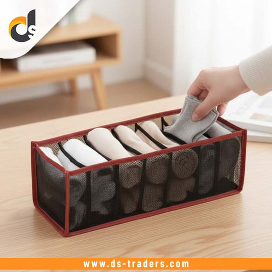 Multi Grid Foldable Wardrobe Organizer