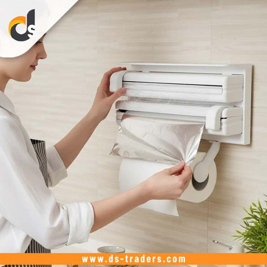 3 In 1 Kitchen Triple Paper Dispenser