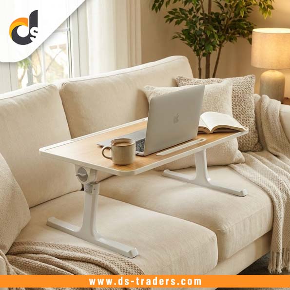 Foldable Wooden Laptop Table For Bed