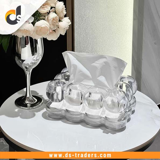 Transparent Creative Bubble Tissue Box