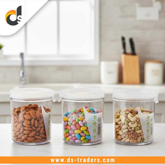 Acrylic Air Tight Food Storage Jar