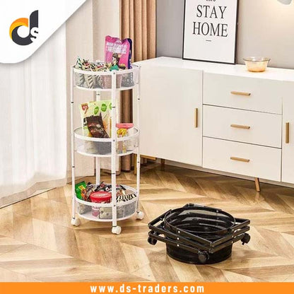 Multipurpose 3 Layer Metal Storage Rack