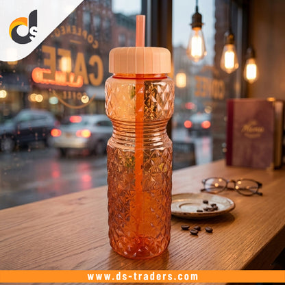 Twinkle Water Bottle With Straw