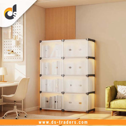 Multi Layer Dust-proof Cabinet Storage Shelf