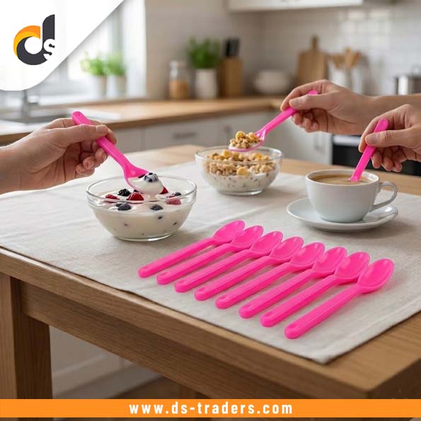 12PCs Plastic Spoon Set