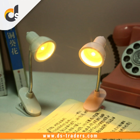 Portable Mini LED Book Light with Clip