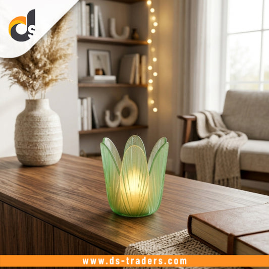Lotus Glow LED Candle