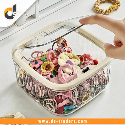Transparent Mini Desktop Storage Box