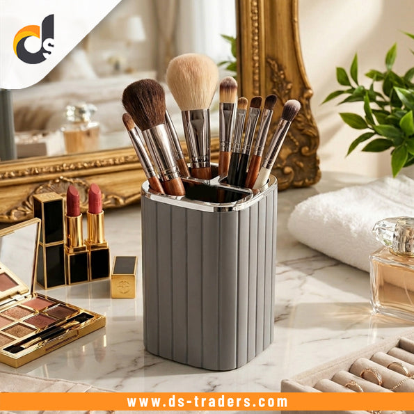 Bathroom Storage Toothbrush Holder with 3 Divider