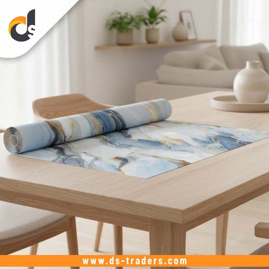 Self Adhesive Foamic Marble Sheet (118x24 Inch)