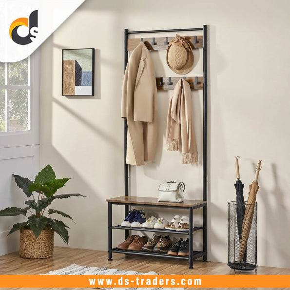 Multi-Functional Shoe & Hat Rack