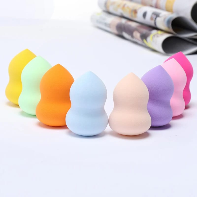 2Pc Water Drop Shape Makeup Puff